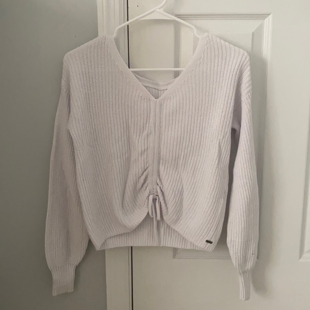 American Eagle White Sweater